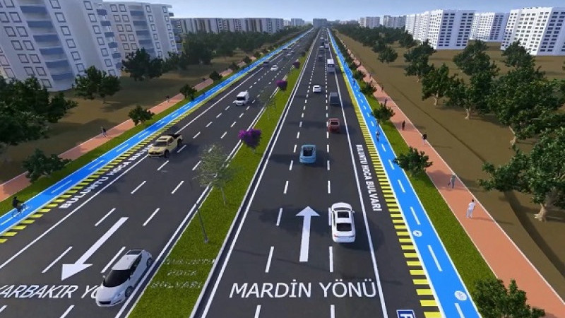 Şanlıurfa Büyükşehir Belediyesi'nin Bisiklet Yolu Projesinde Sona Gelindi