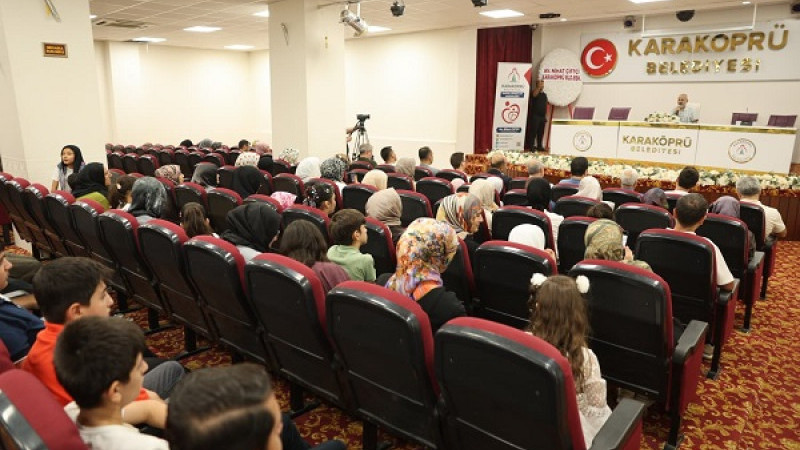 Karaköprü'de Yaz Kur’an Kursları Ödül Töreniyle Sona Erdi