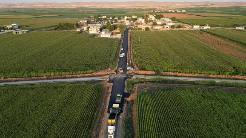 Eyyübiye Kırsalında Önemli Bir Yol Yatırımı Daha Hayata Geçiriliyor