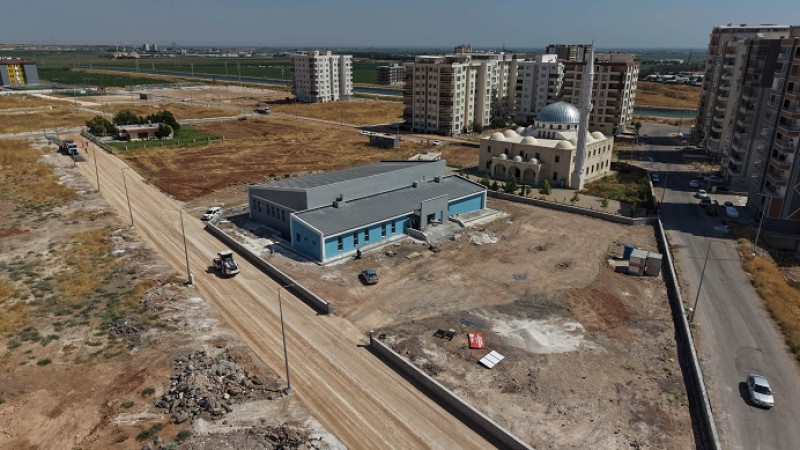 Haliliye'de Yarı Olimpik Yüzme Havuzu Projesinde Çalışmalar Sürüyor
