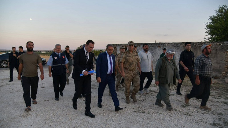 Şanlıurfa Valisi Hasan Şıldak, Bölgesinde İncelemelerde Bulundu