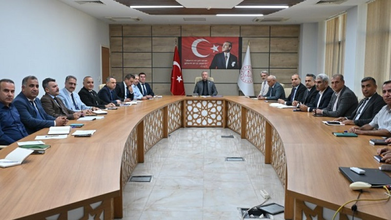 Şanlıurfa'da Haftalık İl Eğitim Değerlendirme Toplantısı Gerçekleştirildi