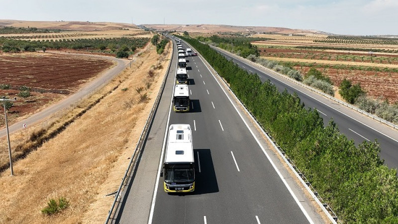Şanlıurfa Büyükşehir Belediyesi 30 Yeni Otobüsle Filosunu Güçlendirdi