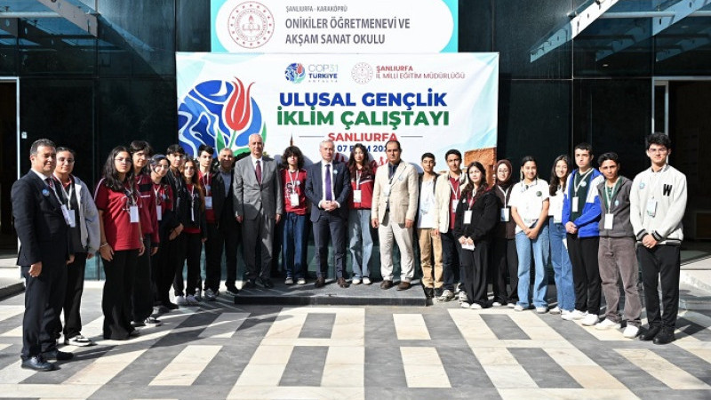 Şanlıurfa'da COP31 Öncesi Ulusal Gençlik İklim Çalıştayı Gerçekleştirildi