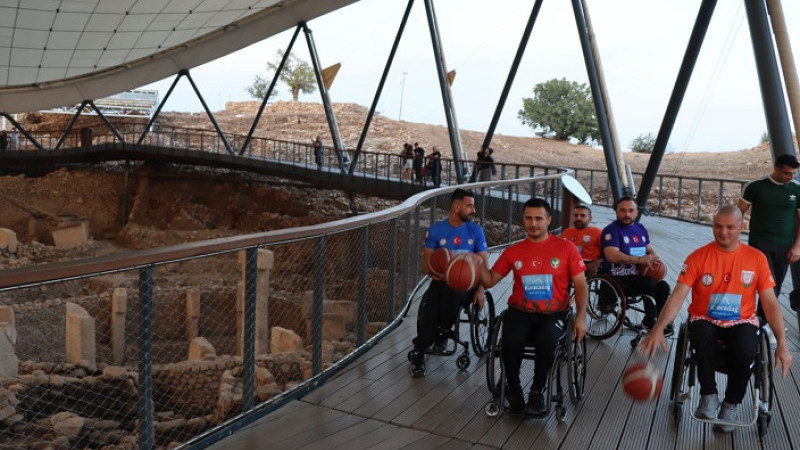 Şanlıurfa'da 2. Göbeklitepe Tekerlekli Sandalye Basketbol Turnuvası Başlıyor