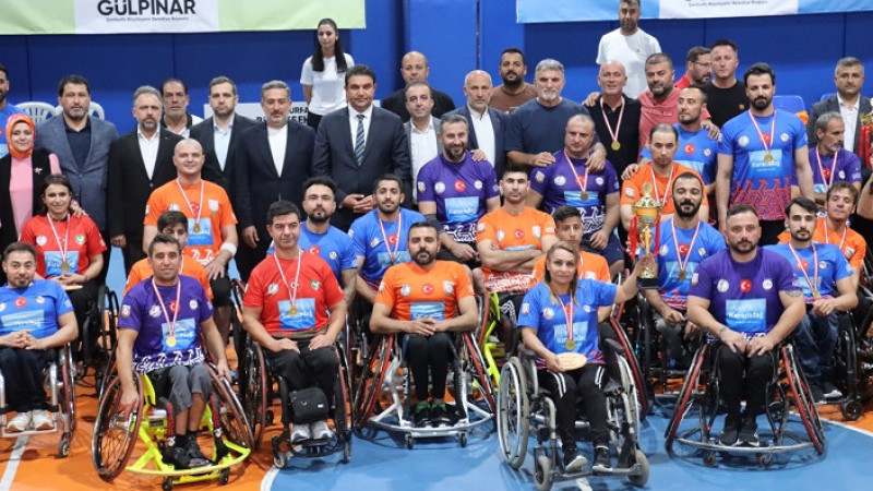 Şanlıurfa'da 2. Göbeklitepe Tekerlekli Sandalye Basketbol Turnuvası Sona Erdi