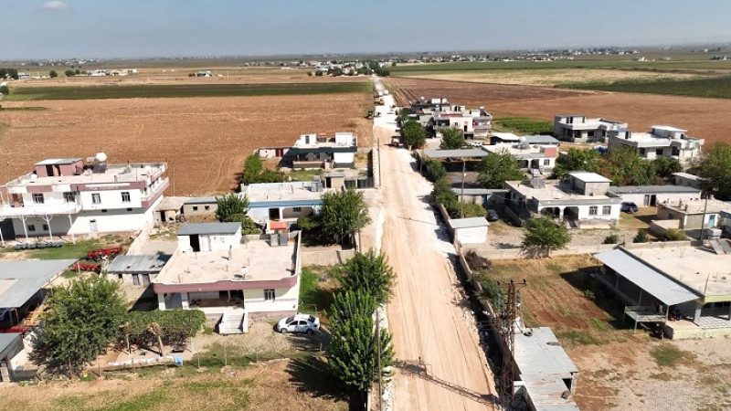 Şanlıurfa Büyükşehir Belediyesi, Harran'da Yolları Yeniliyor