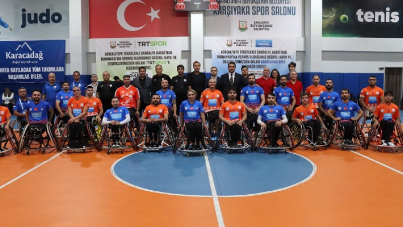 Şanlıurfa'da 2. Göbeklitepe Tekerlekli Sandalye Basketbol Turnuvası Başladı